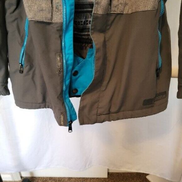 Burton Snowboard Coat Dryride Ski Jacket Size XS Gray - Picture 11 of 13